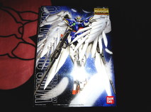 BANDAI MG版鋼彈模型 XXXG-00W0 WING GUNDAM ZERO 飛翼天使鋼彈特裝型...一元起標無底價!!