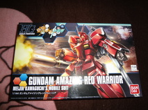 BANDAI HGBF #026 1/144 鋼彈創鬥者 GUNDAM AMAZING RED WARRIOR 驚異紅戰士鋼彈...一元起標!!