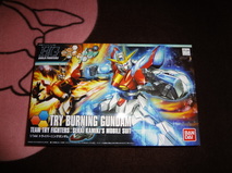 BANDAI HGBF #028 1/144 鋼彈創鬥者 TRY BURNING GUNDAM  TRY燃燒鋼彈...一元起標!!