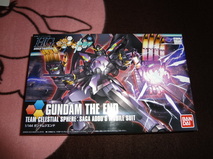 BANDAI HGBF #036 1/144 鋼彈創鬥者 GUNDAM THE END 終結鋼彈...一元起標!!