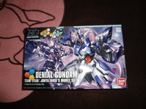 BANDAI HGBF #037 1/144 鋼彈創鬥者 DENIAL GUNDAM  阻絕鋼彈...一元起標!!