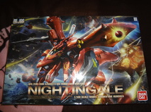 BANDAI RE/100 #001 鋼彈模型 MSN-04ⅡNIGHTINGALE  夜鶯...一元起標啦!!