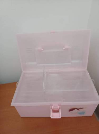 粉紅收納盒