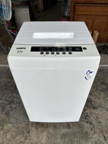香榭二手家具*SAMPO聲寶6.5公斤單槽洗衣機-型號:ES-B07F...