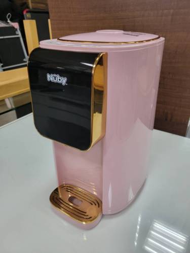 香榭二手家具*Nuby 5L智能電熱水瓶-智能調乳器-型號:NB-W01 甜心粉-熱水壺-熱水瓶-七段溫度控制