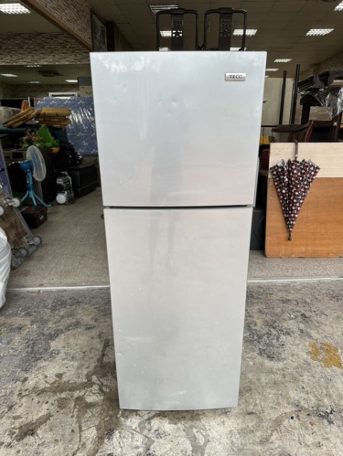 香榭二手家具*TECO東元239公升風冷式雙門冰箱-型號:R2551H...