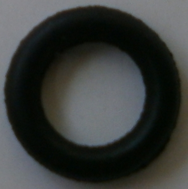 黑色橡膠O型環(外徑φ5mm，線徑φ1mm)(共95個，裸裝)，售出不...