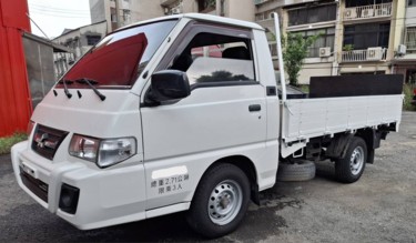 售有升降尾門超便宜貨車白色得利卡原鈑件三菱Delica2.4L手排低里...