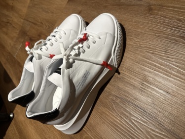 網站上買的義大利品牌鞋，買太大，只有試穿過，原價約1萬元