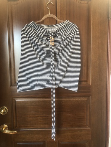 ROSEMAYR廠商寄賣-Y1488兩穿式條紋綁脖肚兜/半身裙展示品