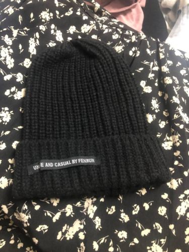 ROSEMAYR廠商寄賣-Y2339黑色針織毛帽